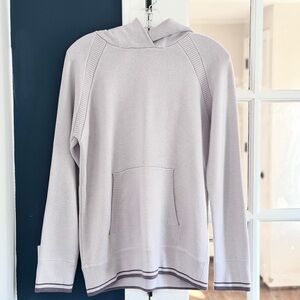 Lululemon Soothe Away Hoodie Sweater in Stargaze/ Graphite Purple, Size 6